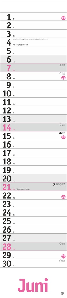 Weitere Ansicht: Langplaner, pink 2026