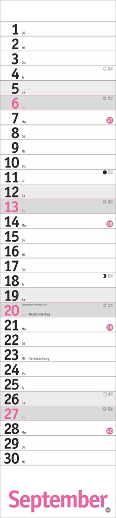 Weitere Ansicht: Langplaner, pink 2026