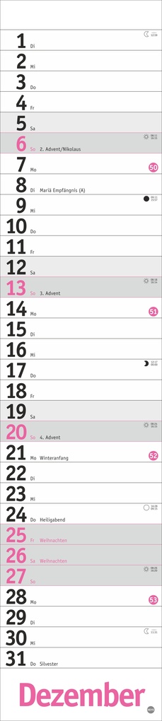 Weitere Ansicht: Langplaner, pink 2026