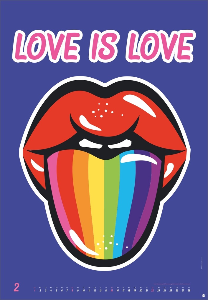 Weitere Ansicht: Fight for your Rights Posterkalender 2026