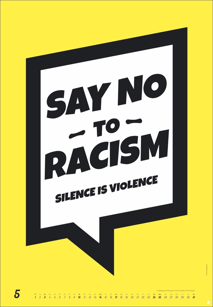 Weitere Ansicht: Fight for your Rights Posterkalender 2026