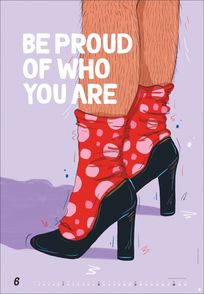 Weitere Ansicht: Fight for your Rights Posterkalender 2026