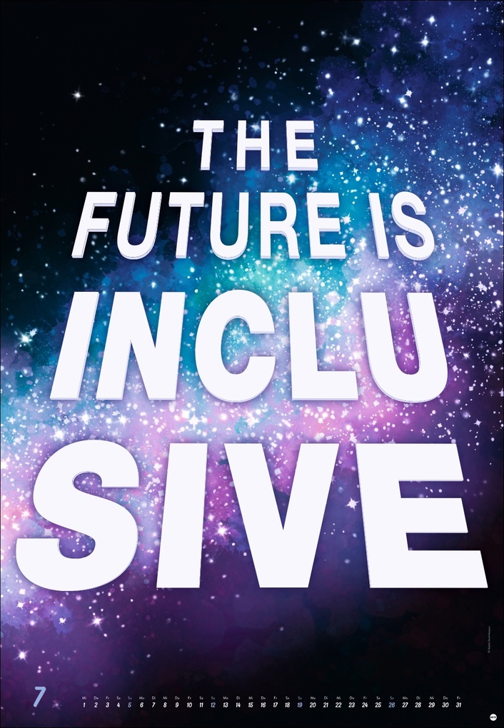 Weitere Ansicht: Fight for your Rights Posterkalender 2026