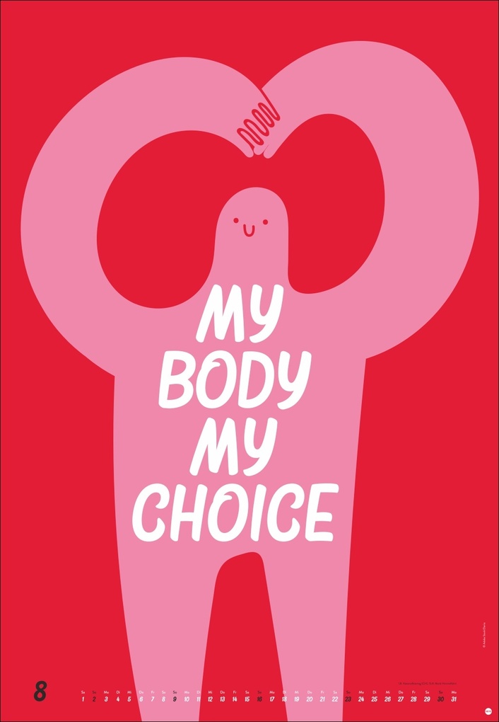 Weitere Ansicht: Fight for your Rights Posterkalender 2026