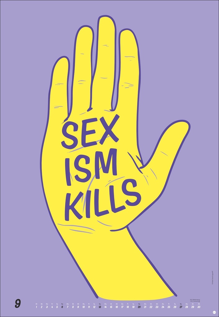 Weitere Ansicht: Fight for your Rights Posterkalender 2026