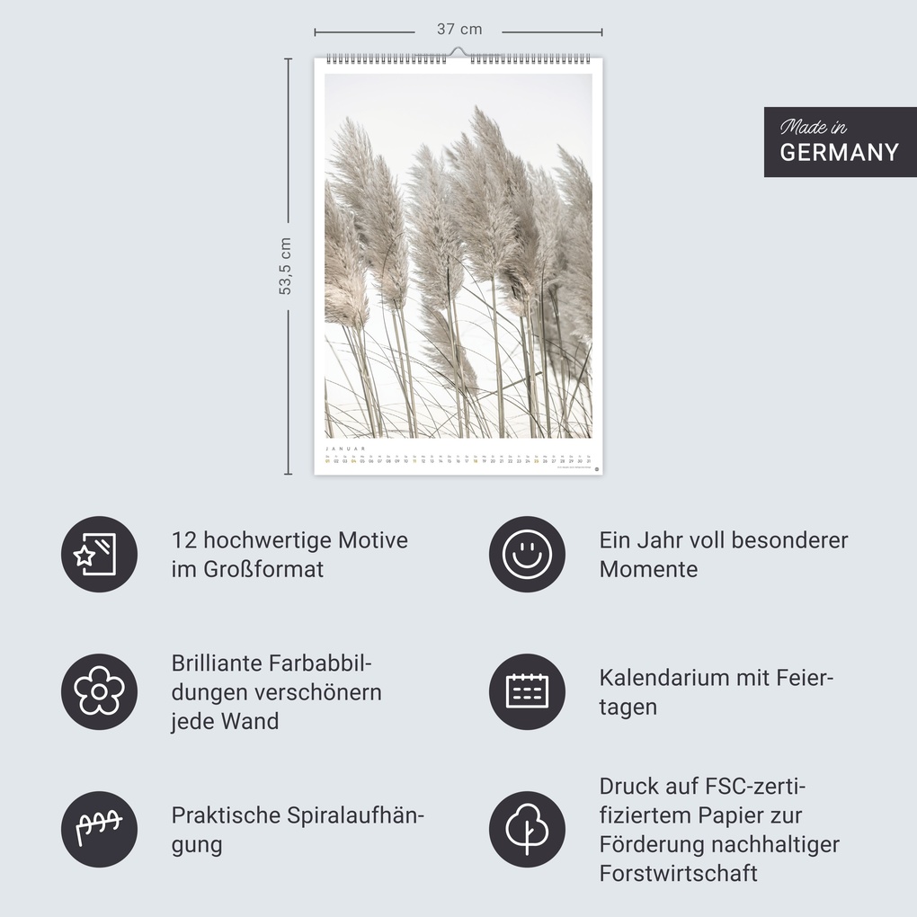 Weitere Ansicht: Mareike Böhmer: pure & simple Kalender 2026