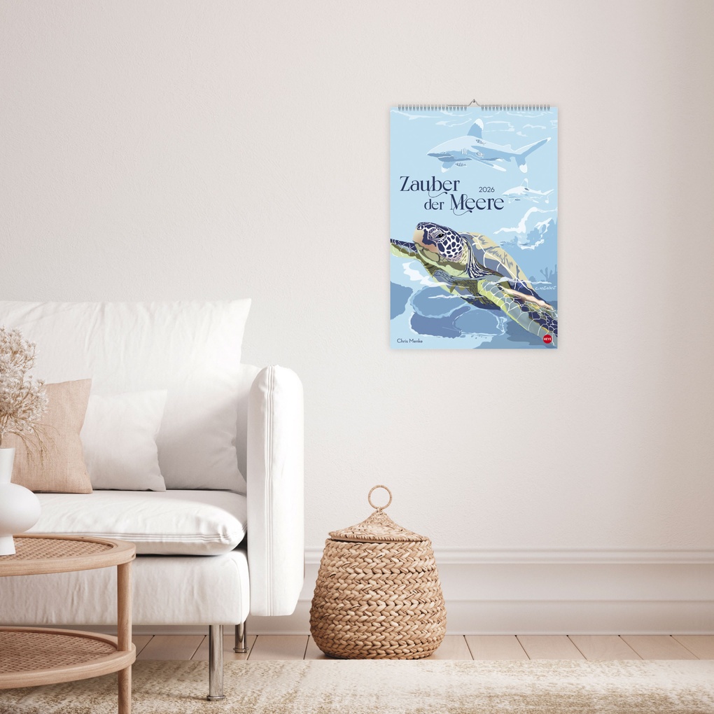 Weitere Ansicht: Zauber der Meere Posterkalender 2026 | Chris Menke