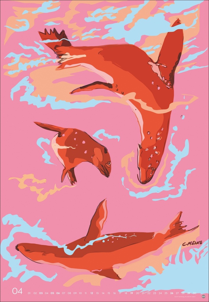 Weitere Ansicht: Zauber der Meere Posterkalender 2026 | Chris Menke