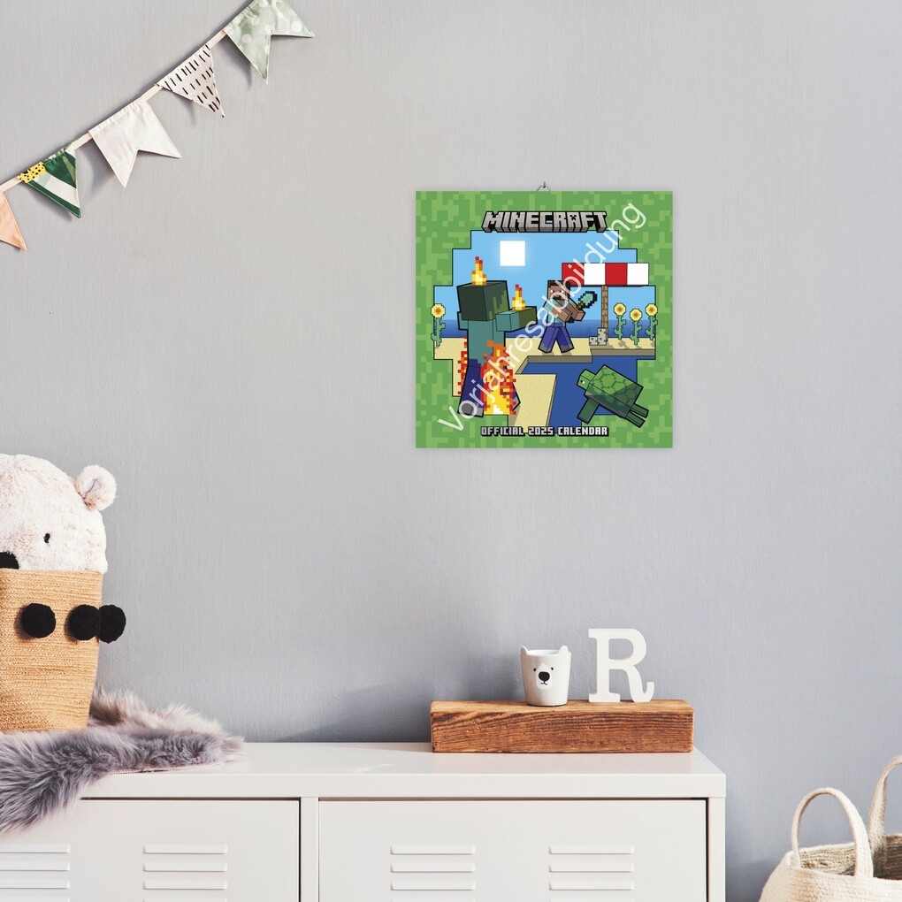 Weitere Ansicht: Minecraft Broschurkalender 2026