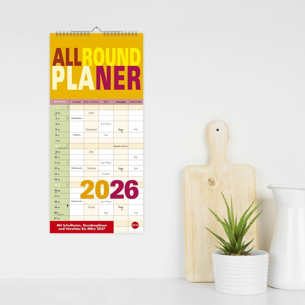 Weitere Ansicht: Allroundplaner 2026