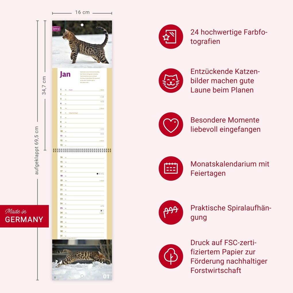 Weitere Ansicht: Whiskas Katzenleben Kalender 2026