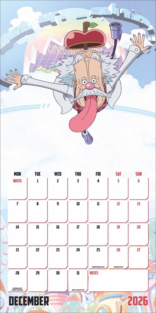 Weitere Ansicht: One Piece Broschurkalender 2026