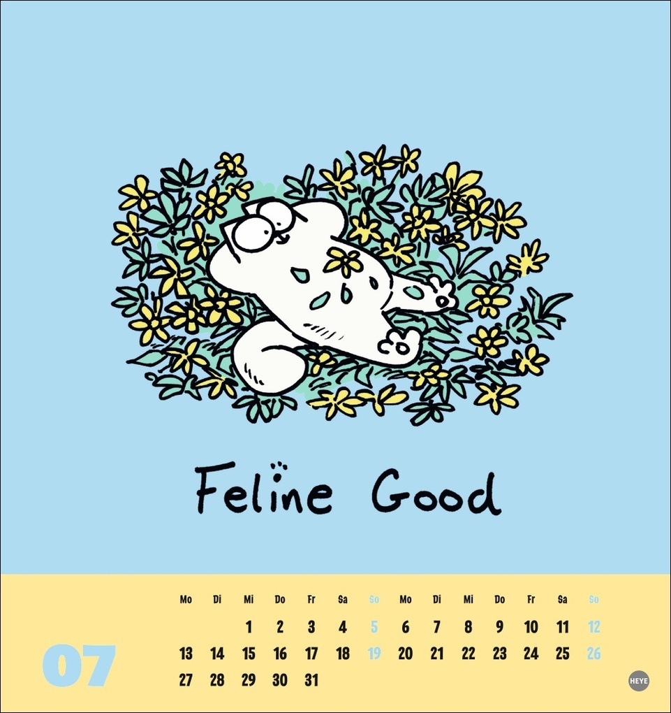 Weitere Ansicht: Simons Katze Postkartenkalender 2026