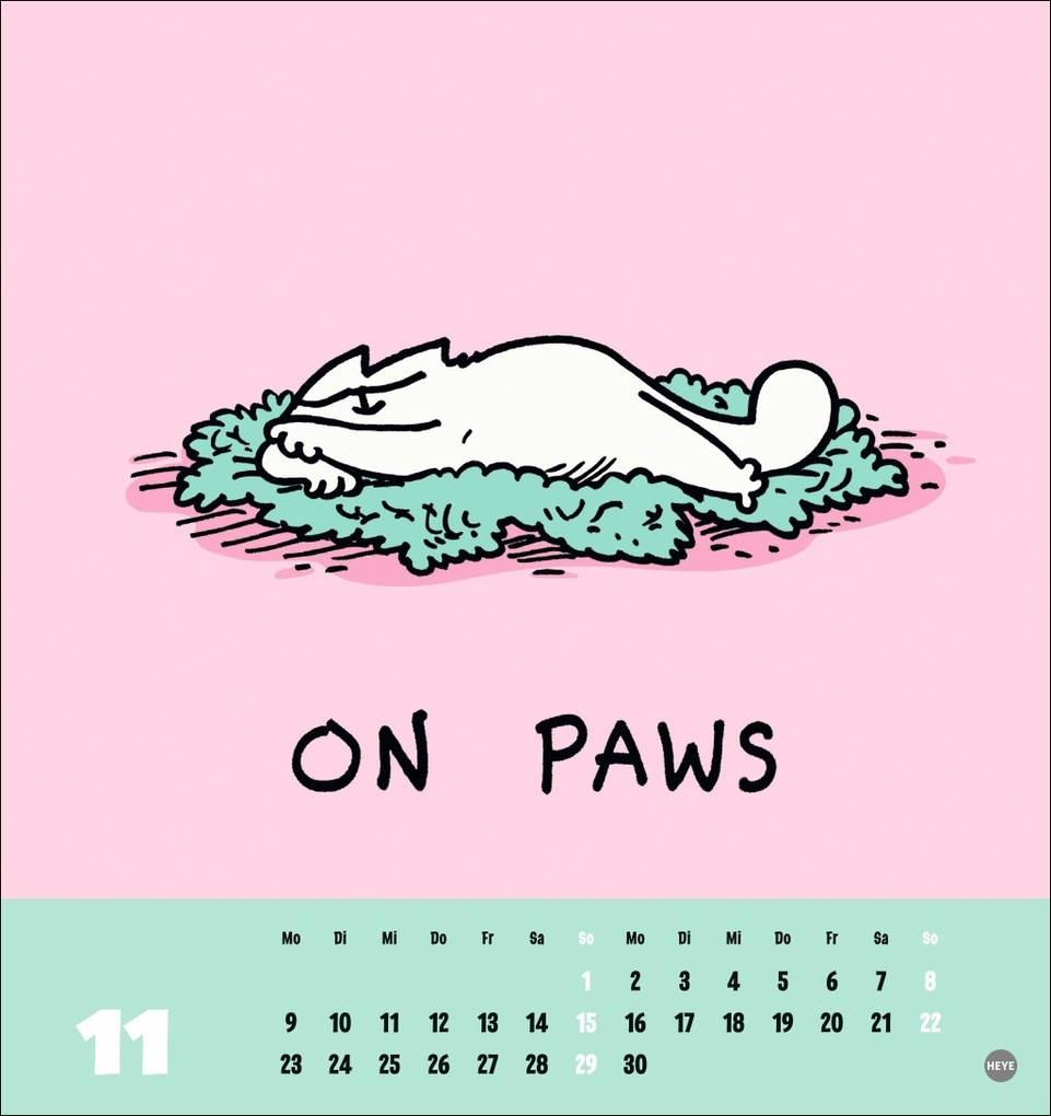 Weitere Ansicht: Simons Katze Postkartenkalender 2026