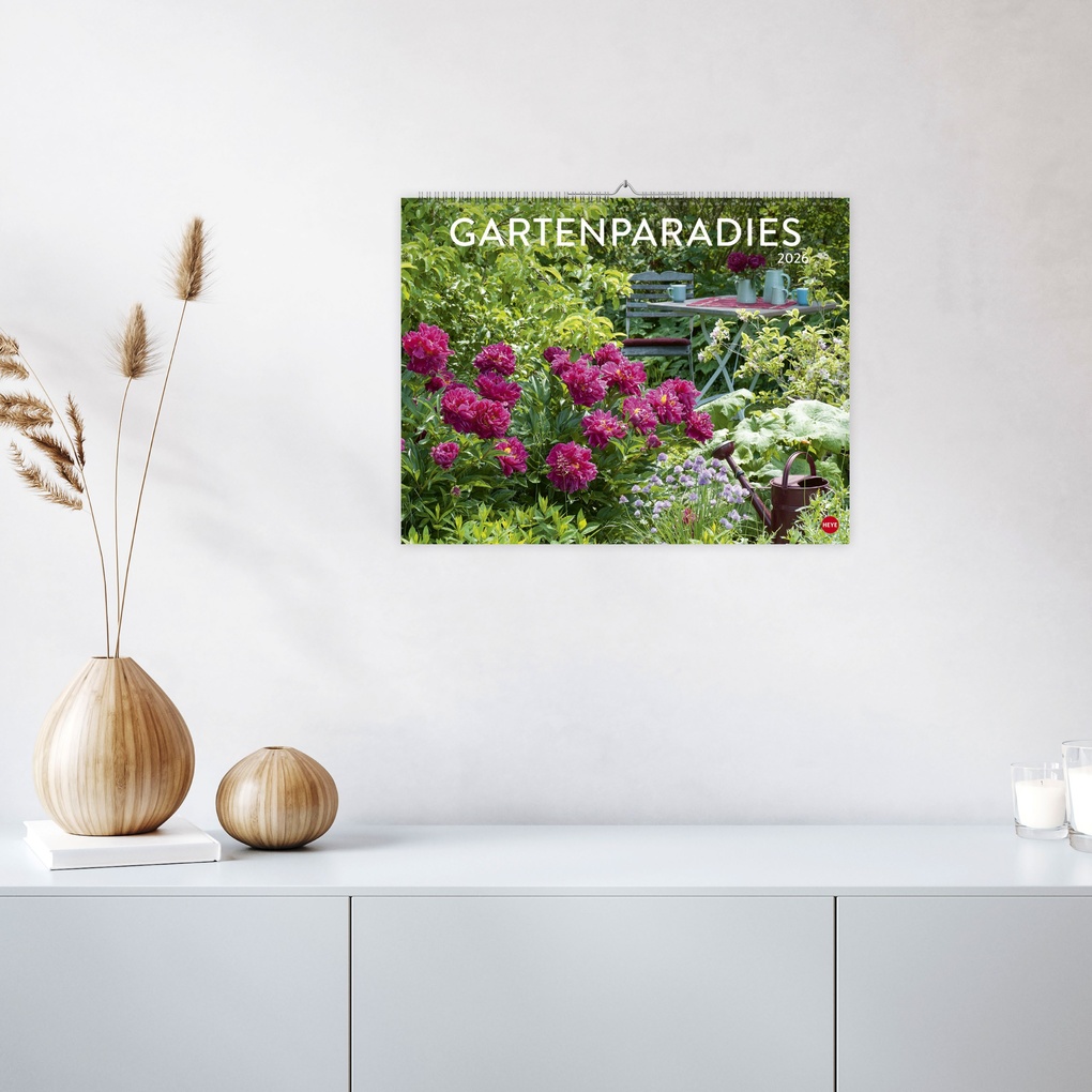 Weitere Ansicht: Gartenparadies Posterkalender 2026