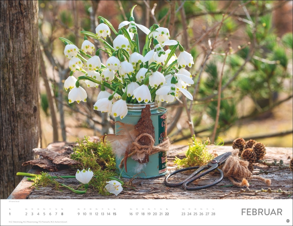 Weitere Ansicht: Gartenparadies Posterkalender 2026