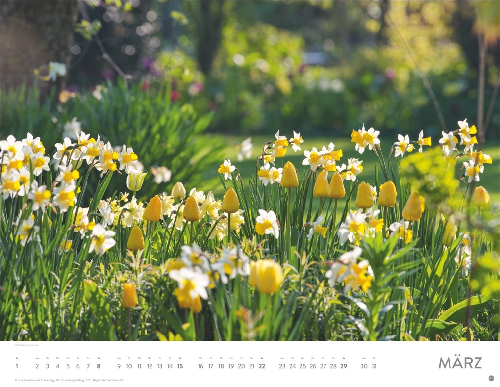 Weitere Ansicht: Gartenparadies Posterkalender 2026