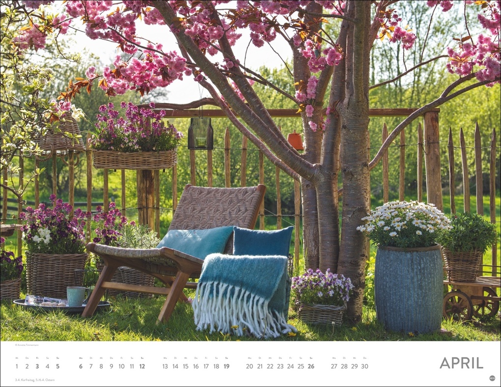 Weitere Ansicht: Gartenparadies Posterkalender 2026
