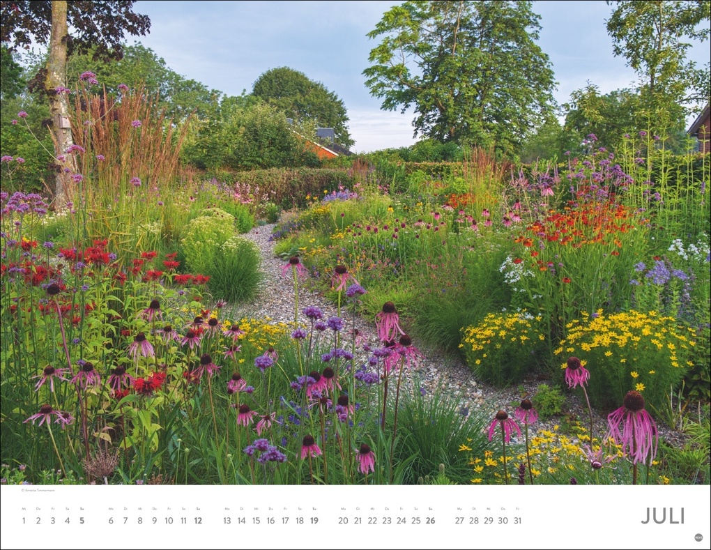 Weitere Ansicht: Gartenparadies Posterkalender 2026