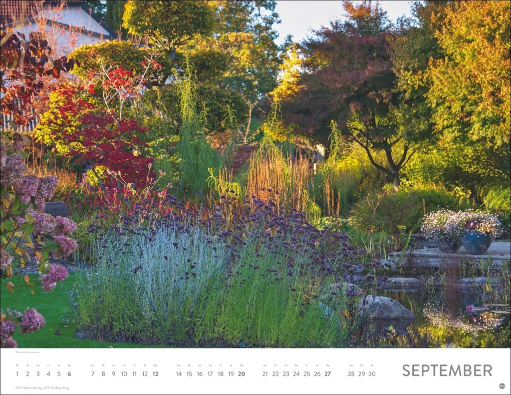Weitere Ansicht: Gartenparadies Posterkalender 2026