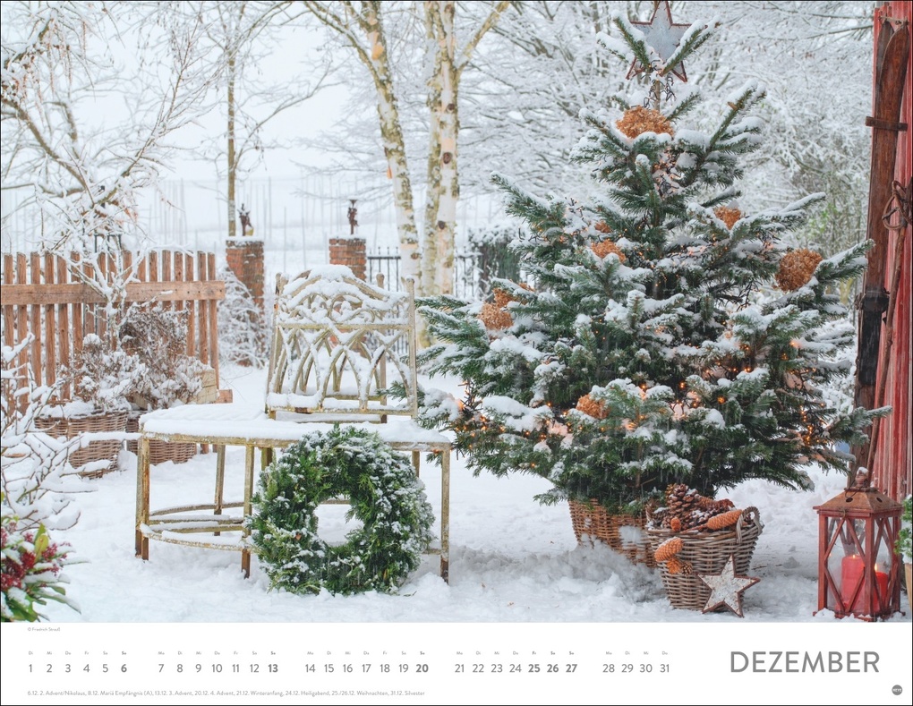 Weitere Ansicht: Gartenparadies Posterkalender 2026