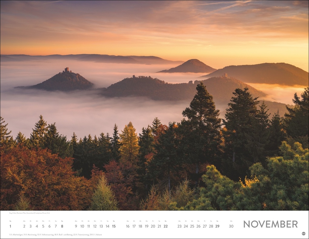 Weitere Ansicht: Magie des Lichts Posterkalender 2026