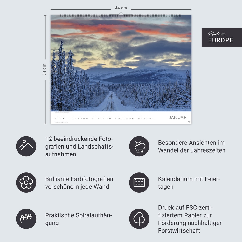 Weitere Ansicht: Magie des Lichts Posterkalender 2026