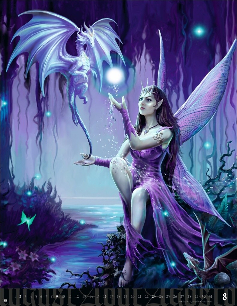 Weitere Ansicht: Anne Stokes: Mystic World Posterkalender 2026 | Anne Stokes