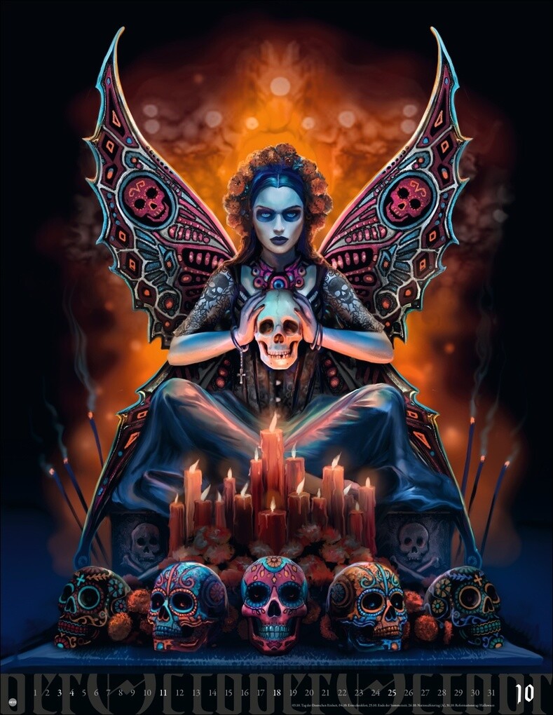 Weitere Ansicht: Anne Stokes: Mystic World Posterkalender 2026 | Anne Stokes