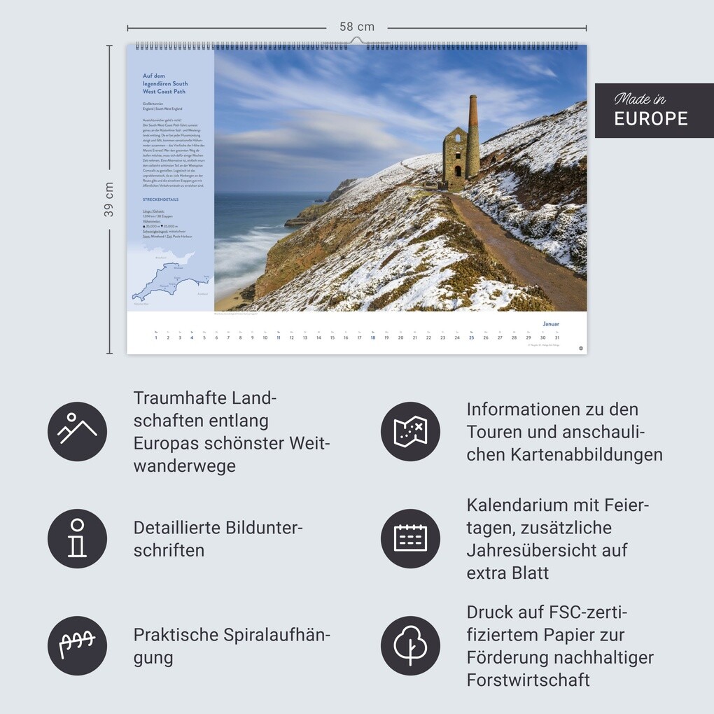Weitere Ansicht: Weitwanderwege Edition 2026