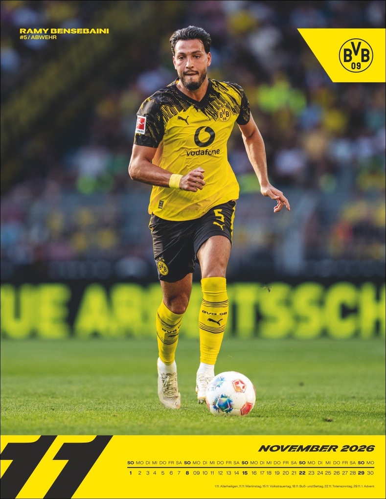 Weitere Ansicht: BVB Posterkalender 2026