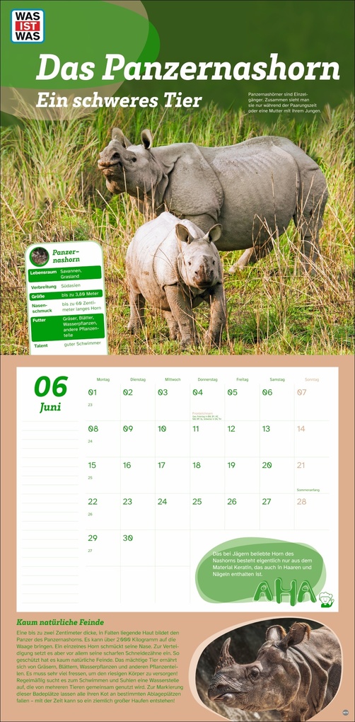 Weitere Ansicht: WAS IST WAS Tierwelt Broschurkalender 2026