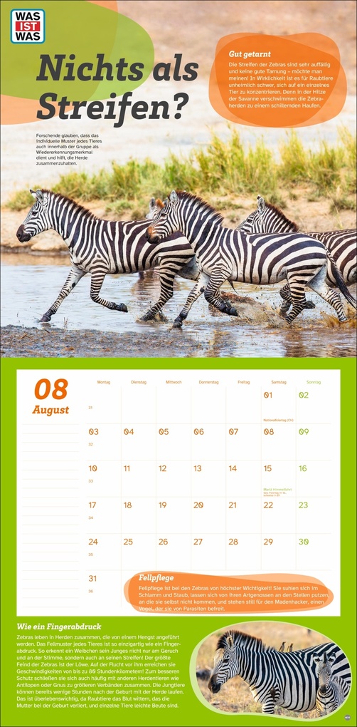 Weitere Ansicht: WAS IST WAS Tierwelt Broschurkalender 2026