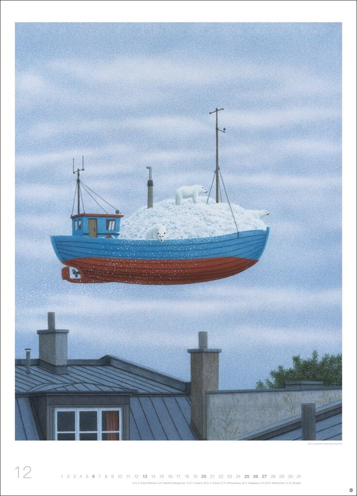 Weitere Ansicht: Quint Buchholz: Augenblicke Kalender 2026 | Quint Buchholz