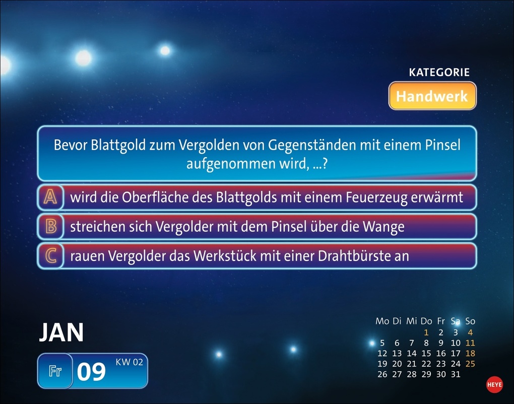 Weitere Ansicht: Wer weiß denn sowas? Tagesabreißkalender 2026