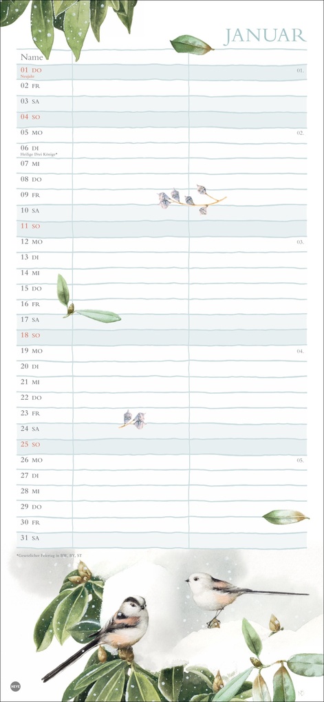 Weitere Ansicht: Marjolein Bastin: Planer für zwei 2026