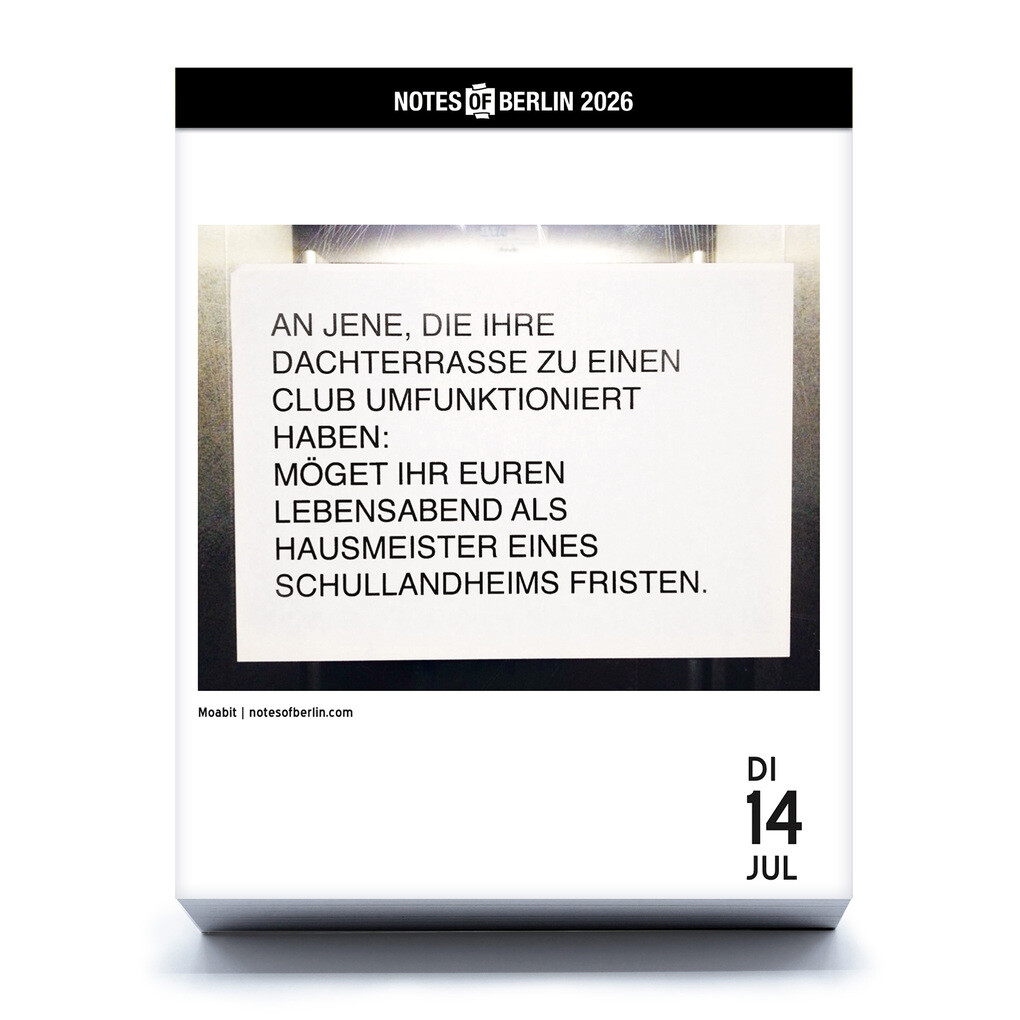 Weitere Ansicht: Notes of Berlin 2026