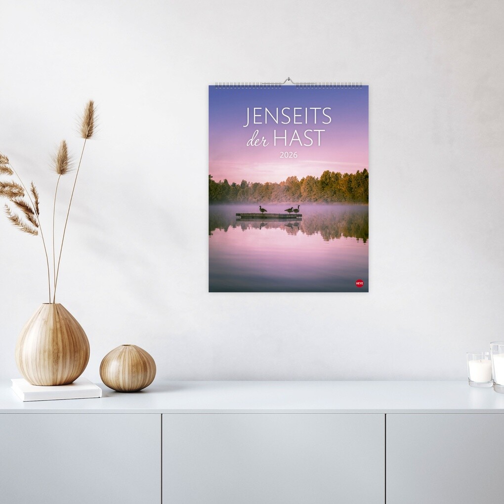 Weitere Ansicht: Jenseits der Hast Posterkalender 2026