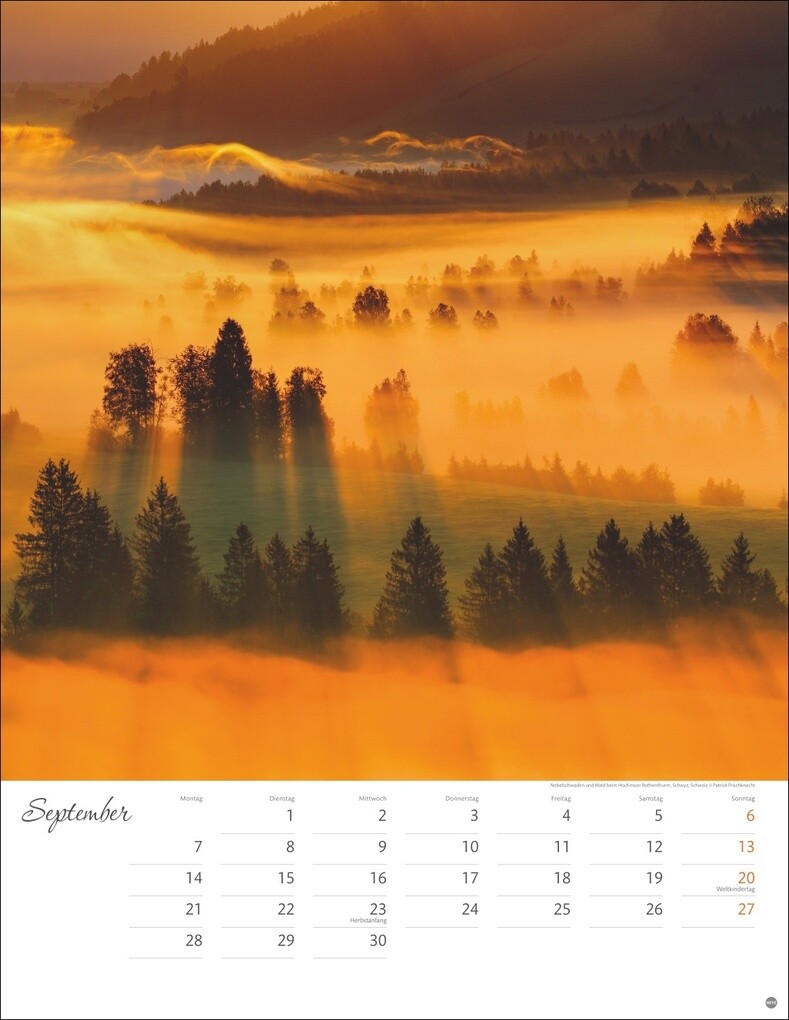 Weitere Ansicht: Jenseits der Hast Posterkalender 2026