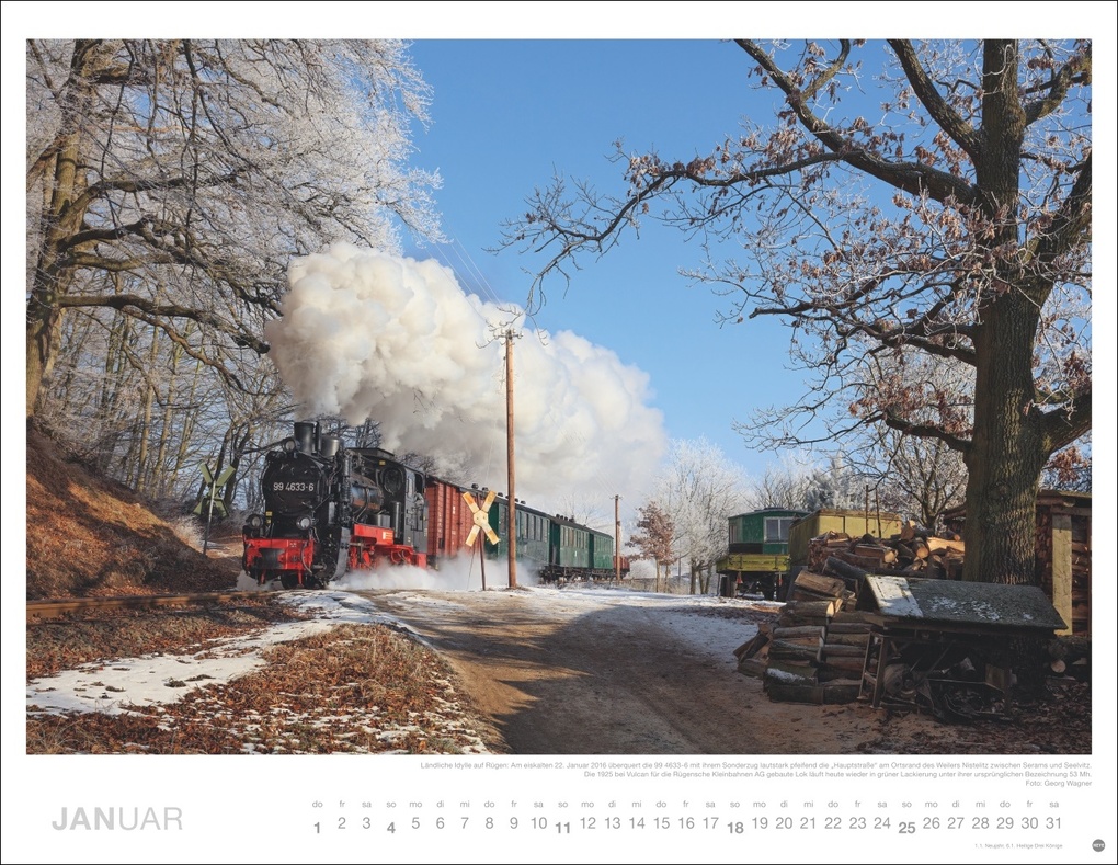 Weitere Ansicht: Eisenbahn-Romantik Posterkalender 2026
