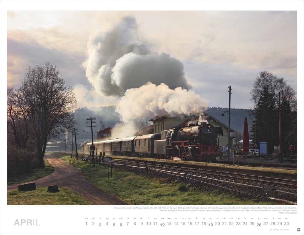 Weitere Ansicht: Eisenbahn-Romantik Posterkalender 2026