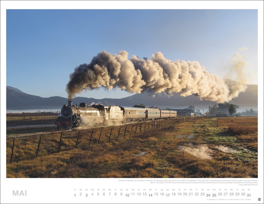 Weitere Ansicht: Eisenbahn-Romantik Posterkalender 2026