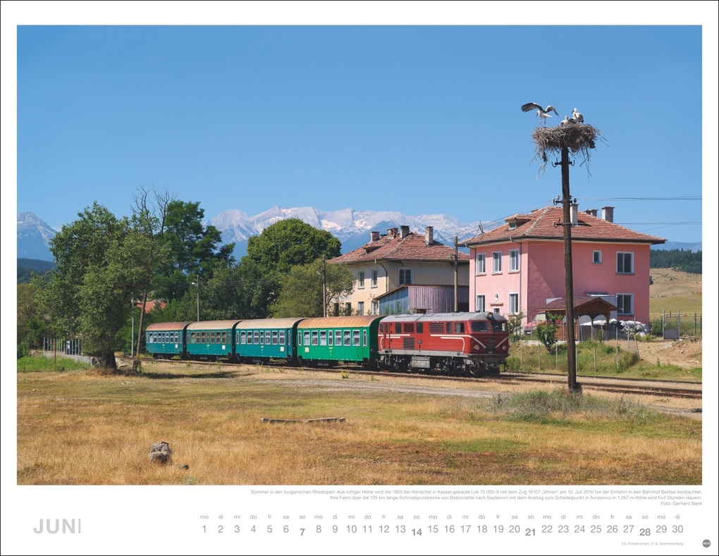 Weitere Ansicht: Eisenbahn-Romantik Posterkalender 2026