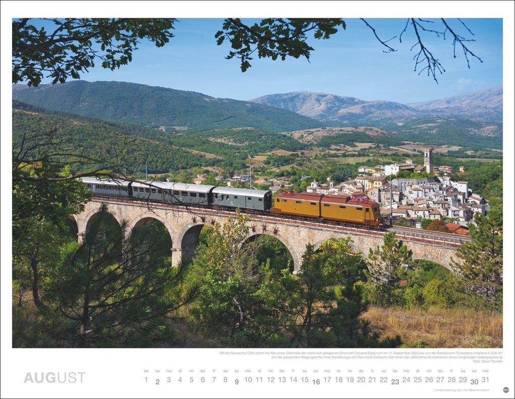 Weitere Ansicht: Eisenbahn-Romantik Posterkalender 2026