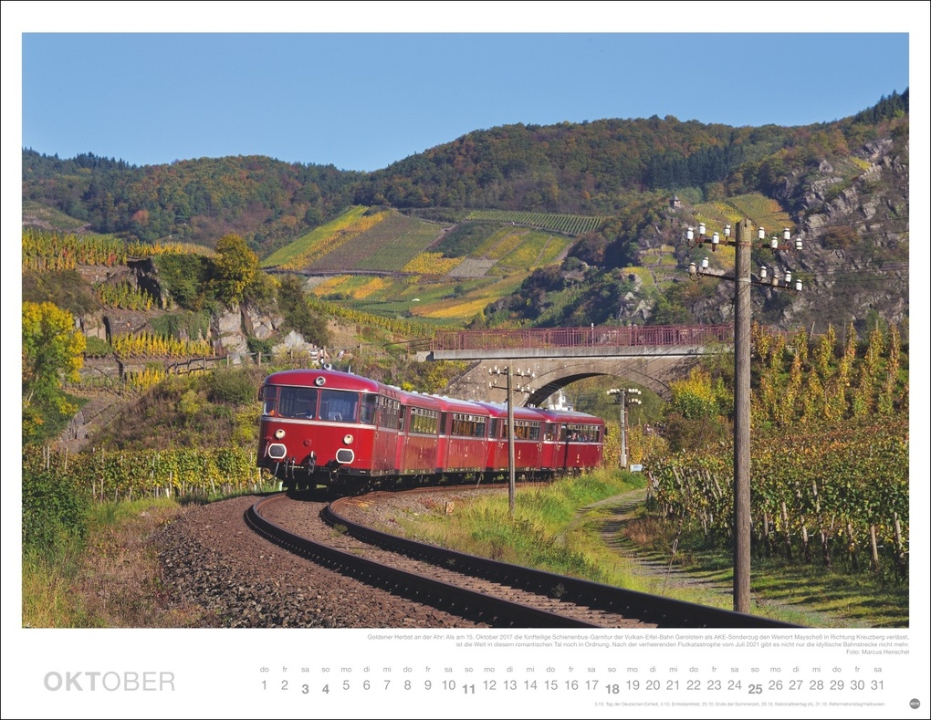 Weitere Ansicht: Eisenbahn-Romantik Posterkalender 2026