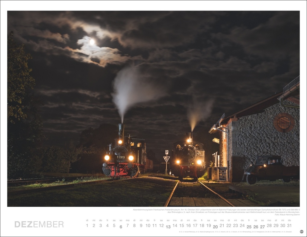 Weitere Ansicht: Eisenbahn-Romantik Posterkalender 2026
