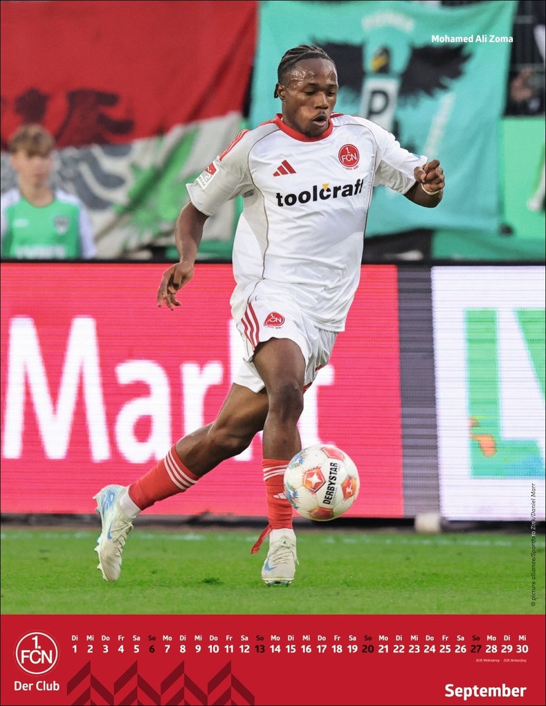 Weitere Ansicht: 1. FC Nürnberg Posterkalender 2026