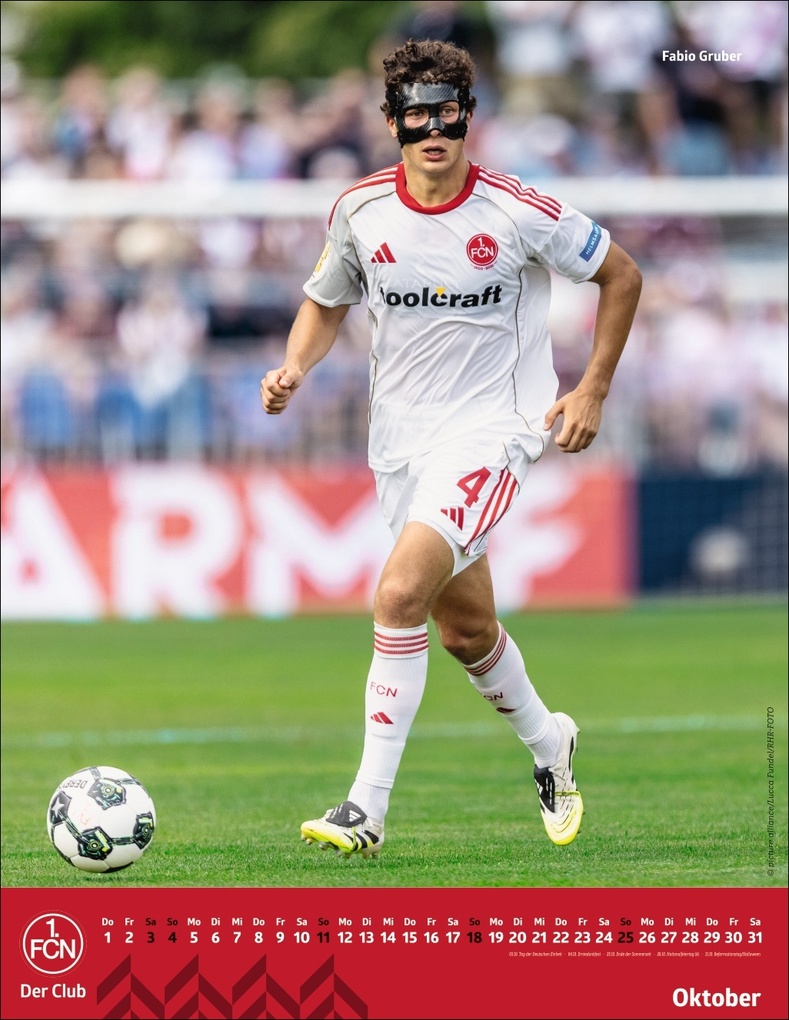 Weitere Ansicht: 1. FC Nürnberg Posterkalender 2026