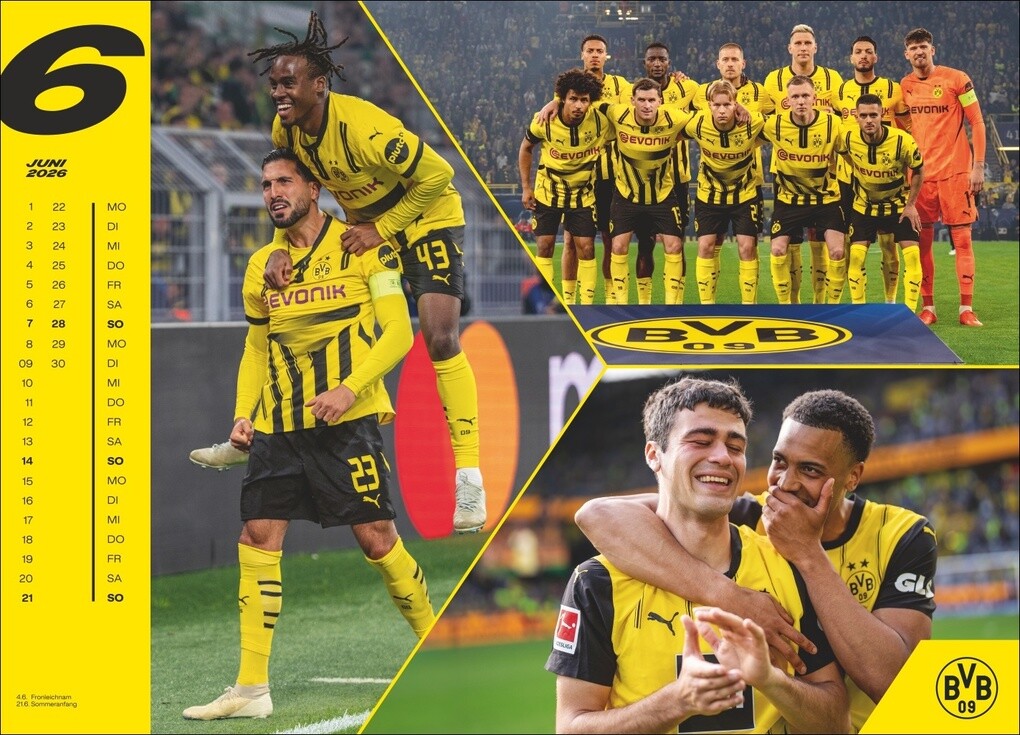 Weitere Ansicht: BVB Edition Kalender 2026