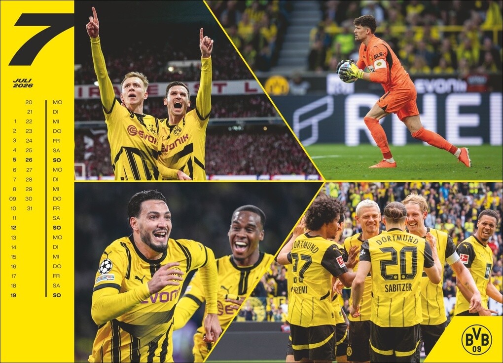 Weitere Ansicht: BVB Edition Kalender 2026